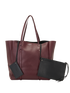 Everyday Tote, &pound;395, Handbags, Burgundy, Leather, Other view